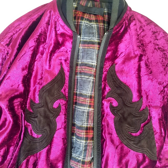 Haider Ackermann Velvet Bomber Jacket - Picture 5 of 6